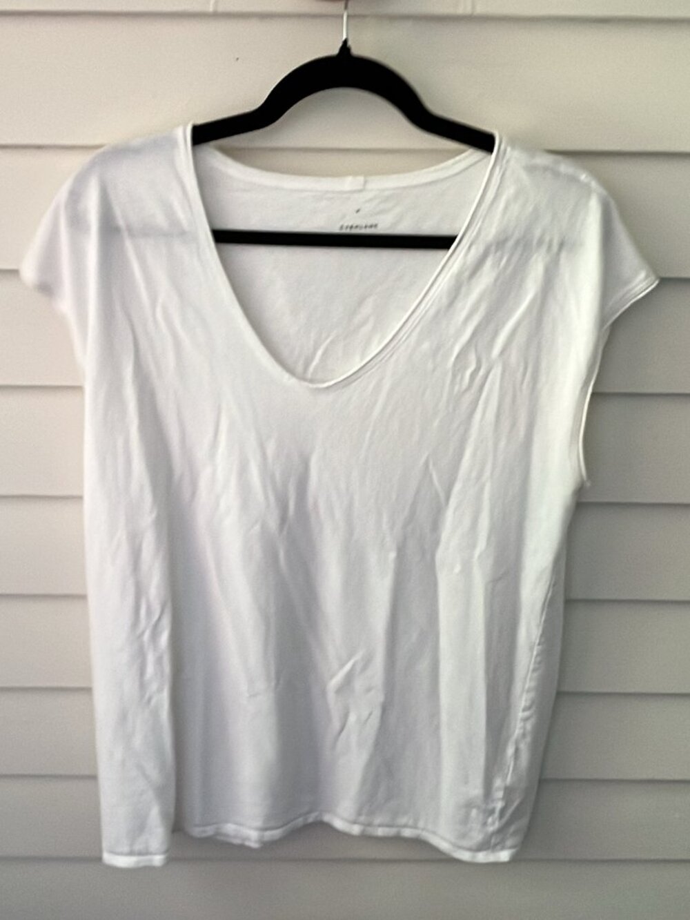 Everlane White Tee, Size M